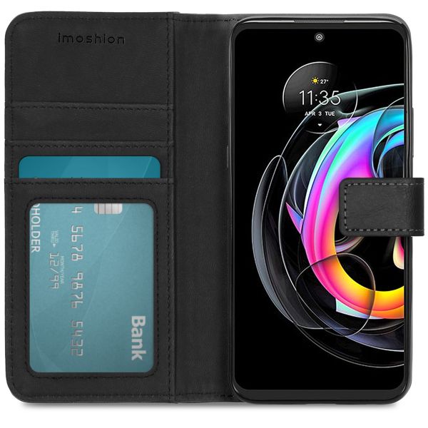 imoshion Luxe Bookcase Motorola Edge 20 Lite - Zwart