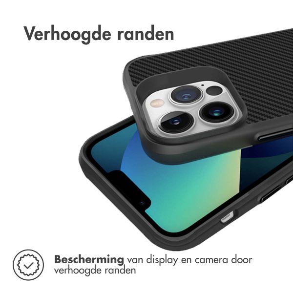 imoshion Rugged Hybrid Case Apple iPhone 13 Pro - Zwart