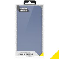 Accezz Liquid Silicone Backcover Apple iPhone SE (2022 / 2020) / 8 / 7 - Lavender Gray