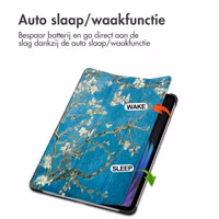 imoshion Design Trifold Bookcase Xiaomi Pad 7 / 7 Pro - Green Plant