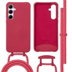 imoshion Color Backcover met afneembaar koord Samsung Galaxy A55 - Raspberry