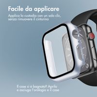 imoshion Full Cover Hardcase Apple Watch 7 / 8 / 9 - 41 mm - Zilver
