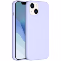 Accezz Liquid Silicone Backcover Apple iPhone 14 / 13 - Paars