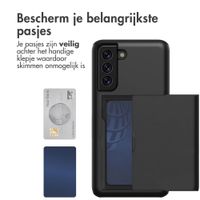 imoshion Backcover met pasjeshouder Samsung Galaxy S21 FE - Zwart