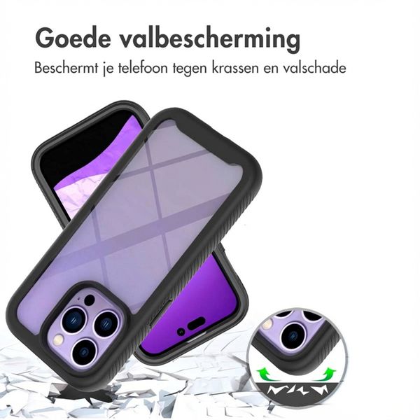 imoshion 360° Full Protective Case Apple iPhone 14 Pro - Zwart