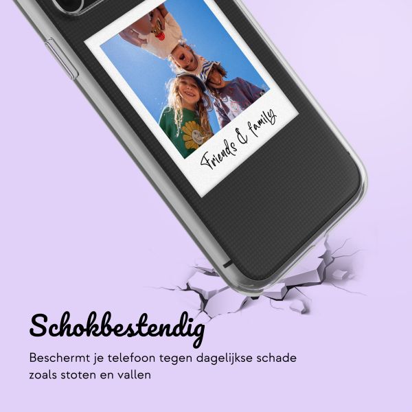 Gepersonaliseerd hoesje met polaroid iPhone 11 - Transparant