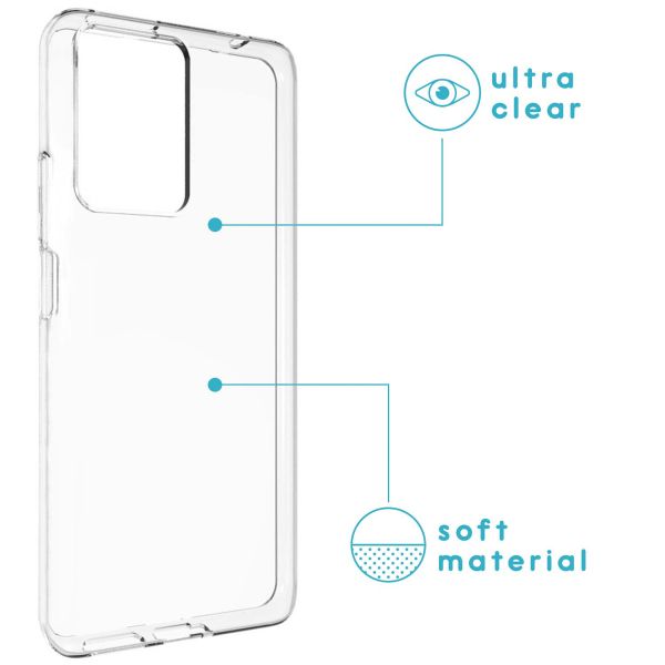 imoshion Softcase Backcover Xiaomi 11T (Pro) - Transparant