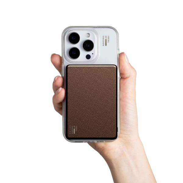 iDeal of Sweden Slim MagSafe Powerbank 5.000 mAh - Draadloze powerbank - Mocha Mousse
