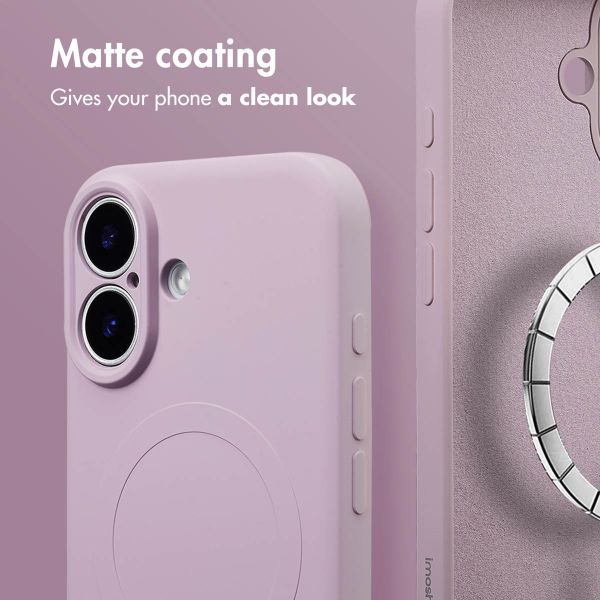 imoshion Colour Back Cover with MagSafe Apple iPhone 17 - Purple