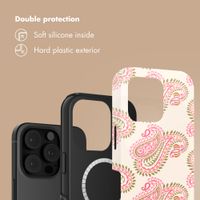 Selencia Vivid Back Cover with MagSafe Apple iPhone 16 Pro - Paisley Blush