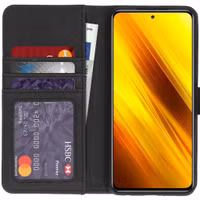 imoshion Luxe Bookcase Xiaomi Poco X3 (Pro) - Zwart