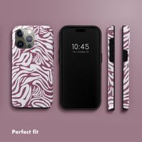 Selencia Vivid Back Cover Apple iPhone 15 Pro Max - Trippy Swirl Dark Rose