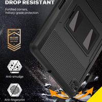 Accezz Rugged Back Case Samsung Galaxy Tab S6 Lite (2020/2022/2024) - Zwart