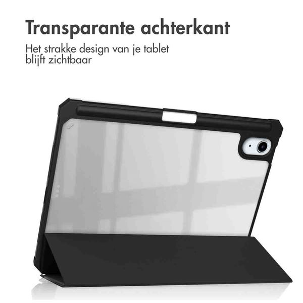 imoshion Trifold Hardcase Bookcase Apple iPad Mini 7 (2024) / iPad Mini 6 (2021) - Zwart