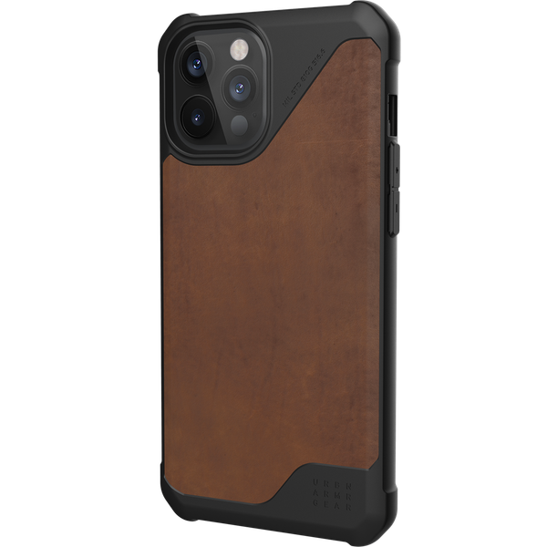 UAG Metropolis LT Backcover iPhone 12 Pro Max - Leather Brown