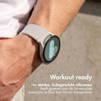 imoshion Wave Siliconenband Samsung Galaxy Watch 8 (40/44mm) / Classic (46mm) - Sterrenlicht