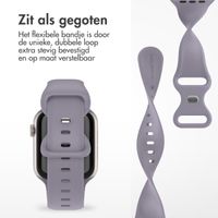 imoshion Siliconen⁺ bandje Apple Watch Series 1 t/m 11 / SE / Ultra (44/45/46/49 mm) - Maat M/L - Lavender