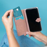 imoshion Mandala Bookcase Samsung Galaxy M31s - Rosé Goud