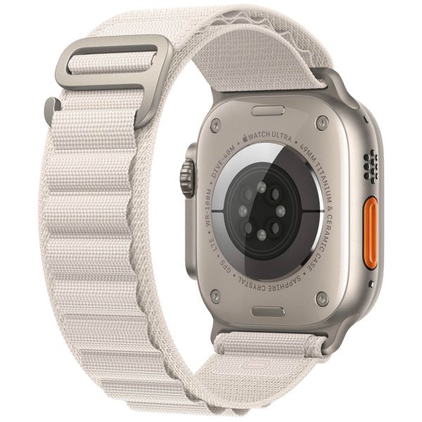 Apple Alpine Loop Band Apple Watch | 44/45/46/49 mm - Size L - Starlight