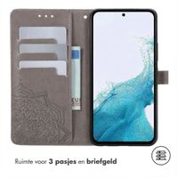 imoshion Mandala Bookcase Samsung Galaxy A36 - Grijs