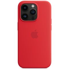 Apple Silicone Back Cover with MagSafe Apple iPhone 14 Pro - Red