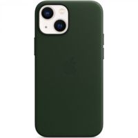 Apple Leather Backcover MagSafe Apple iPhone 13 Mini - Sequoia Green
