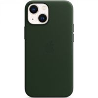 Apple Leather Backcover MagSafe iPhone 13 Mini - Sequoia Green