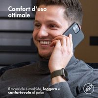 imoshion Elastisch nylonbandje - Universeel 22 mm aansluiting - Donkergroen - OnePlus Watch 3