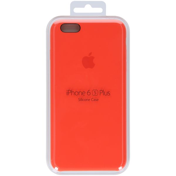 Apple Silicone Backcover Apple iPhone 6(s) Plus - Orange