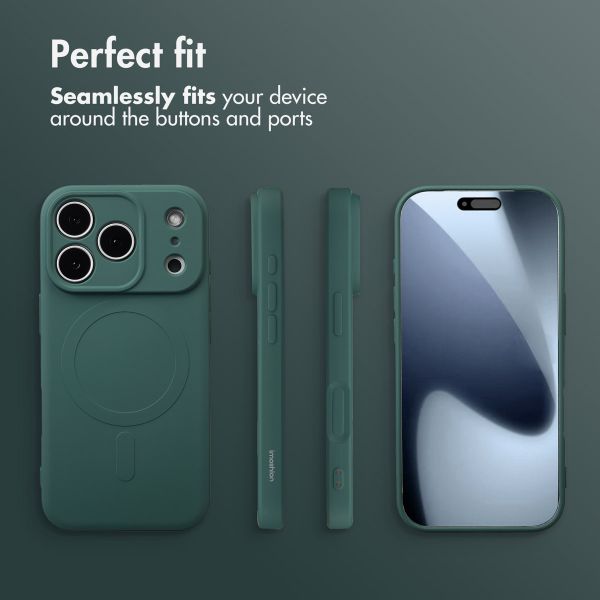 imoshion Colour Back Cover with MagSafe Apple iPhone 17 Pro - Dark Green
