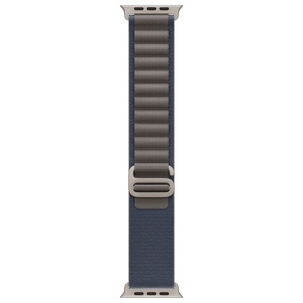 Apple Alpine Loop Band Apple Watch Series 1 - 11 / SE / Ultra (44/45/46/49 mm) - Maat L - Blue