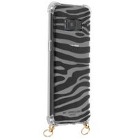 My Jewellery Design Softcase Koordhoesje Samsung Galaxy S8 - Zebra