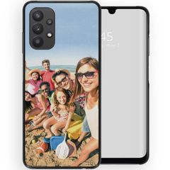 Ontwerp je eigen Samsung Galaxy A32 (4G) hardcase hoesje - Zwart