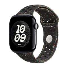 Apple Nike Sport Band Apple Watch Series 1 - 9 / SE (38/40/41 mm) - Maat M/L - Midnight Black