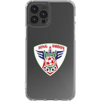 Clear Backcover Apple iPhone 12 (Pro) - S.V. Jong Ambon