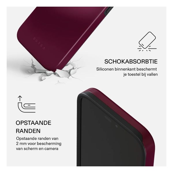 Burga Tough Backcover MagSafe Apple iPhone 18 Pro - Dark Cherry