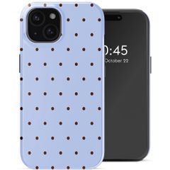 Selencia Vivid Case Apple iPhone 15 - Happy Dots Digital Sky