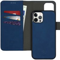 imoshion Uitneembare 2-in-1 Luxe Bookcase Apple iPhone 12 (Pro) - Blauw