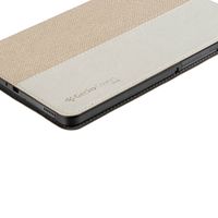 Gecko Covers EasyClick Eco Bookcase Samsung Galaxy Tab A9 8.7 inch - Sand