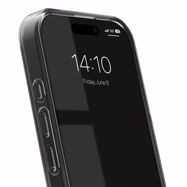 iDeal of Sweden Clear Case Limited met MagSafe Apple iPhone 16 - Zebra Mystique