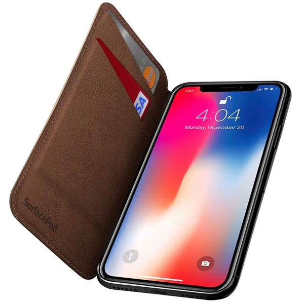 Twelve South SurfacePad Bookcase iPhone X - Bruin