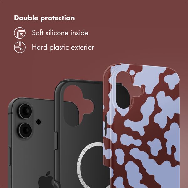Selencia Vivid Back Cover with MagSafe Apple iPhone 16 - Moo'd Lavender Glow