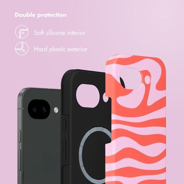 Selencia Vivid Back Cover with MagSafe Google Pixel 10a - Dream Swirl Pink