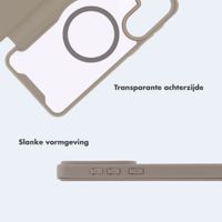 imoshion Transparante Bookcase met MagSafe Samsung Galaxy A57 (5G) - Beige