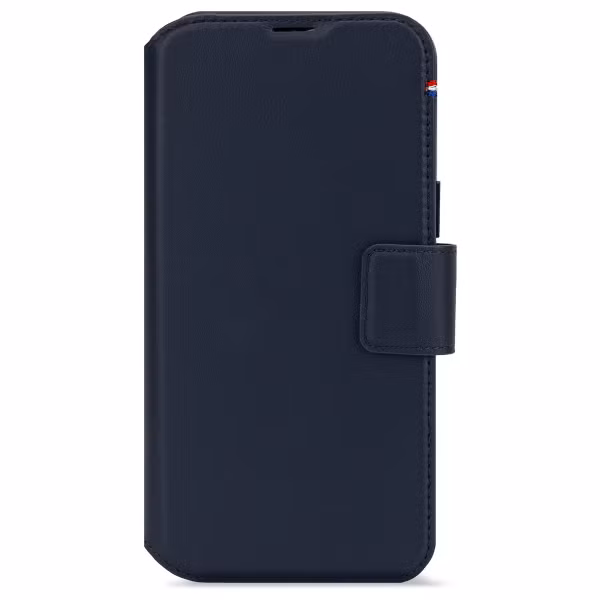 Decoded 2 in 1 Leather Detachable Wallet MagSafe Apple iPhone 16 - Navy