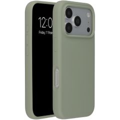 Accezz Liquid Silicone Backcover met MagSafe Apple iPhone 18 Pro / 17 Pro - Cooper Green