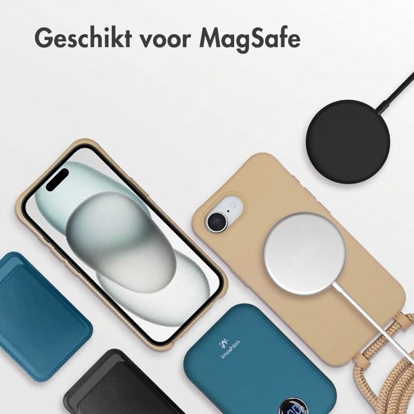 imoshion Color Backcover met afneembaar koord met MagSafe Apple iPhone 17e / 16e - Nude