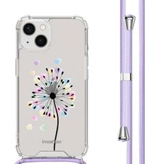 imoshion Design hoesje met koord iPhone 13 - Sandstone Dandelion