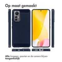 imoshion Brushed Backcover Xiaomi 12 Lite - Donkerblauw