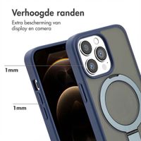 Accezz Ring Stand Backcover met MagSafe Apple iPhone 13 Pro - Blauw